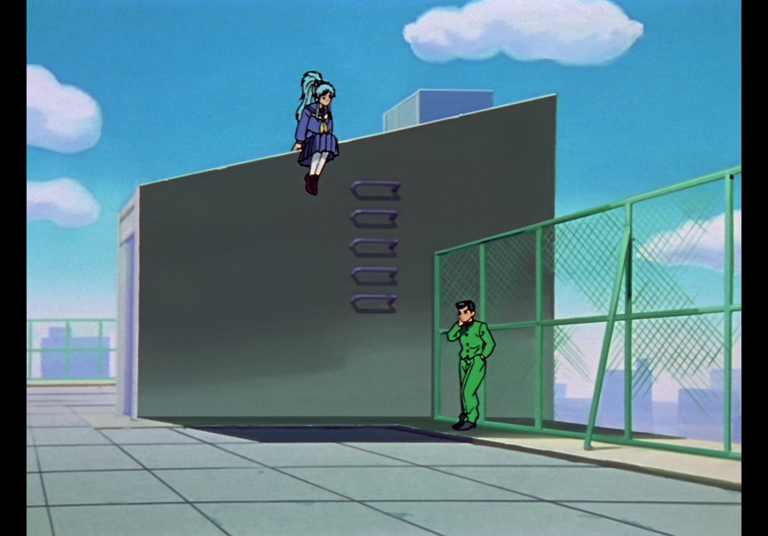 Yu Yu Hakusho Ep 8: The Three Eyes of Hiei @ 00:03:09
