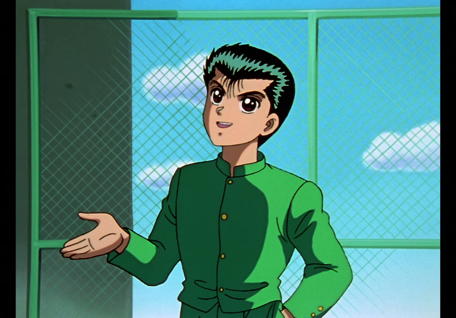 Yu Yu Hakusho Ep 8: The Three Eyes of Hiei @ 00:03:16
