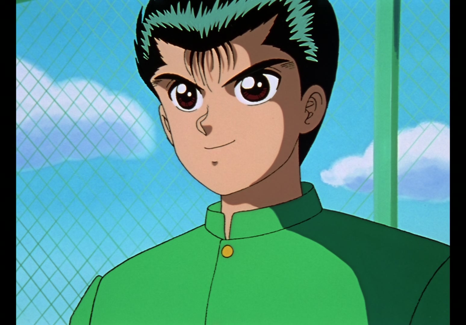 Yu Yu Hakusho Ep 8: The Three Eyes of Hiei @ 00:03:54