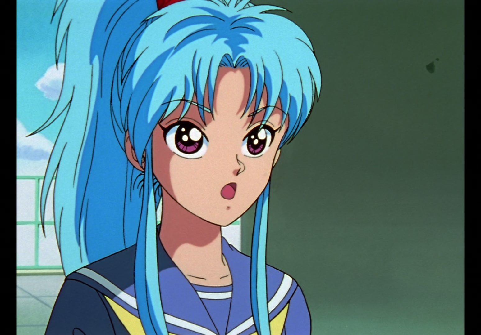 Yu Yu Hakusho Ep 8: The Three Eyes of Hiei @ 00:03:58