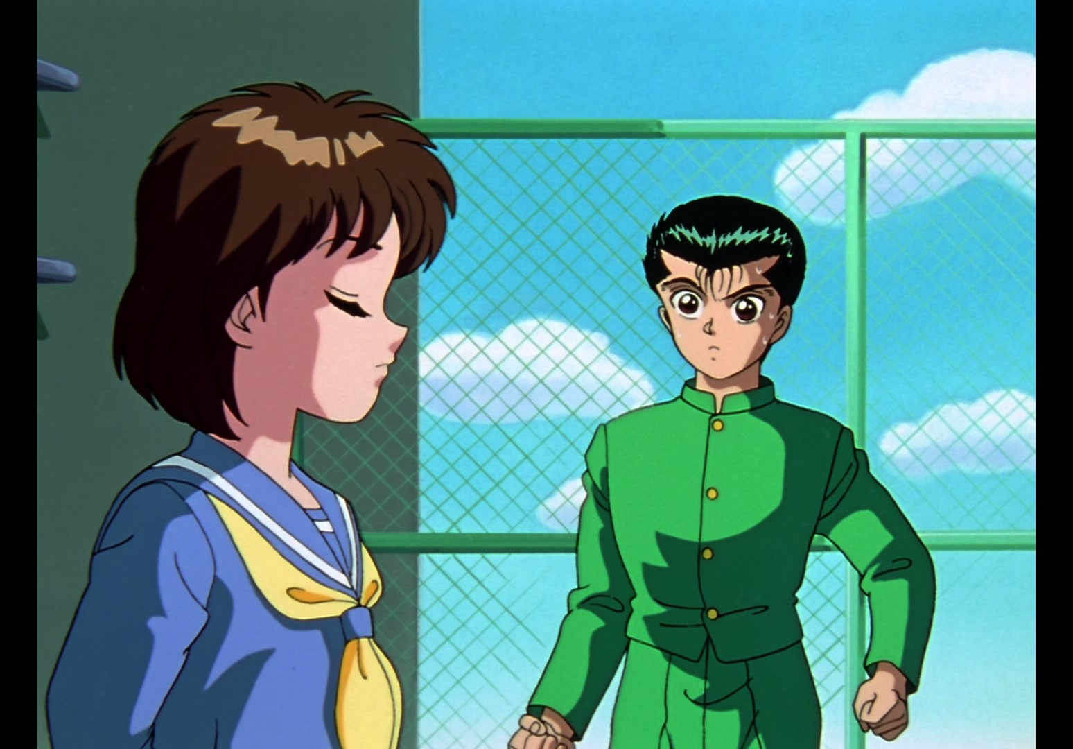 Yu Yu Hakusho Ep 8: The Three Eyes of Hiei @ 00:05:18