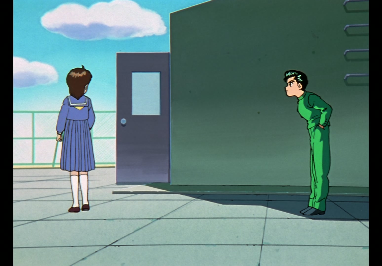 Yu Yu Hakusho Ep 8: The Three Eyes of Hiei @ 00:05:33