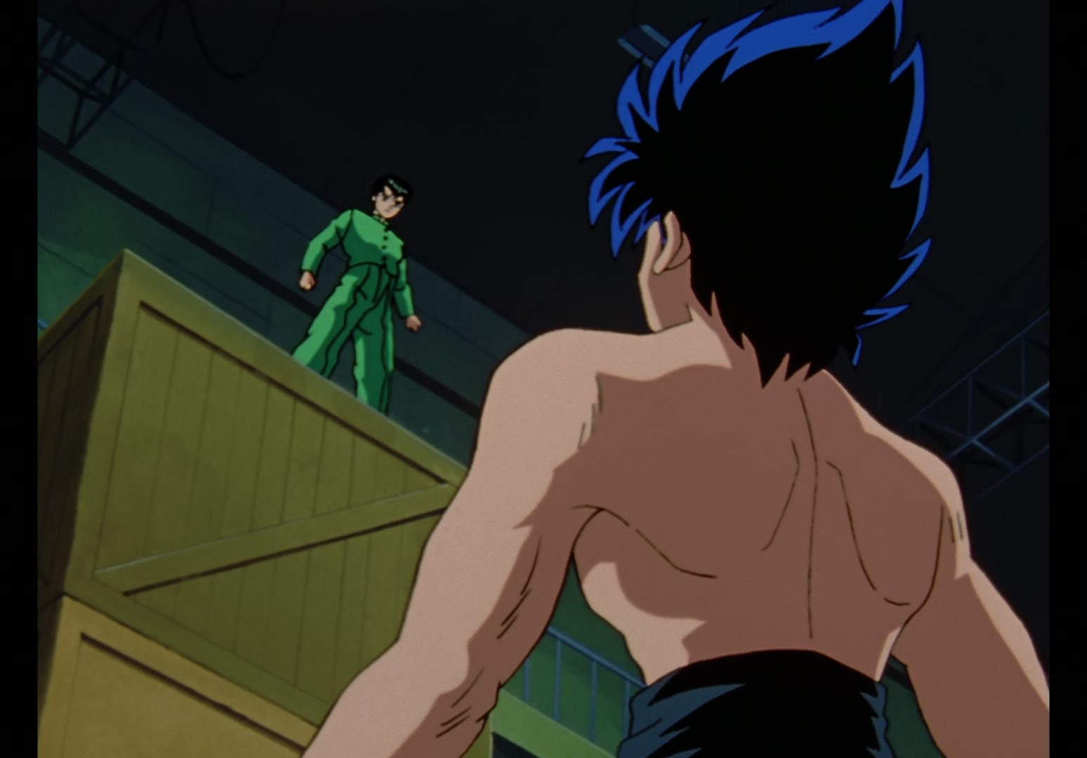 Yu Yu Hakusho Ep 8: The Three Eyes of Hiei @ 00:13:23