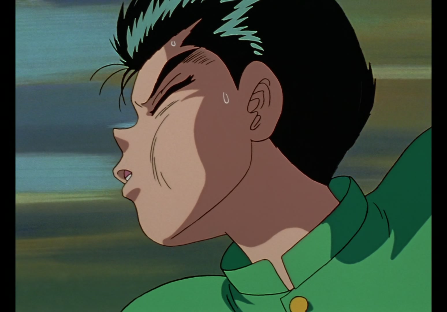 Yu Yu Hakusho Ep 8: The Three Eyes of Hiei @ 00:14:24