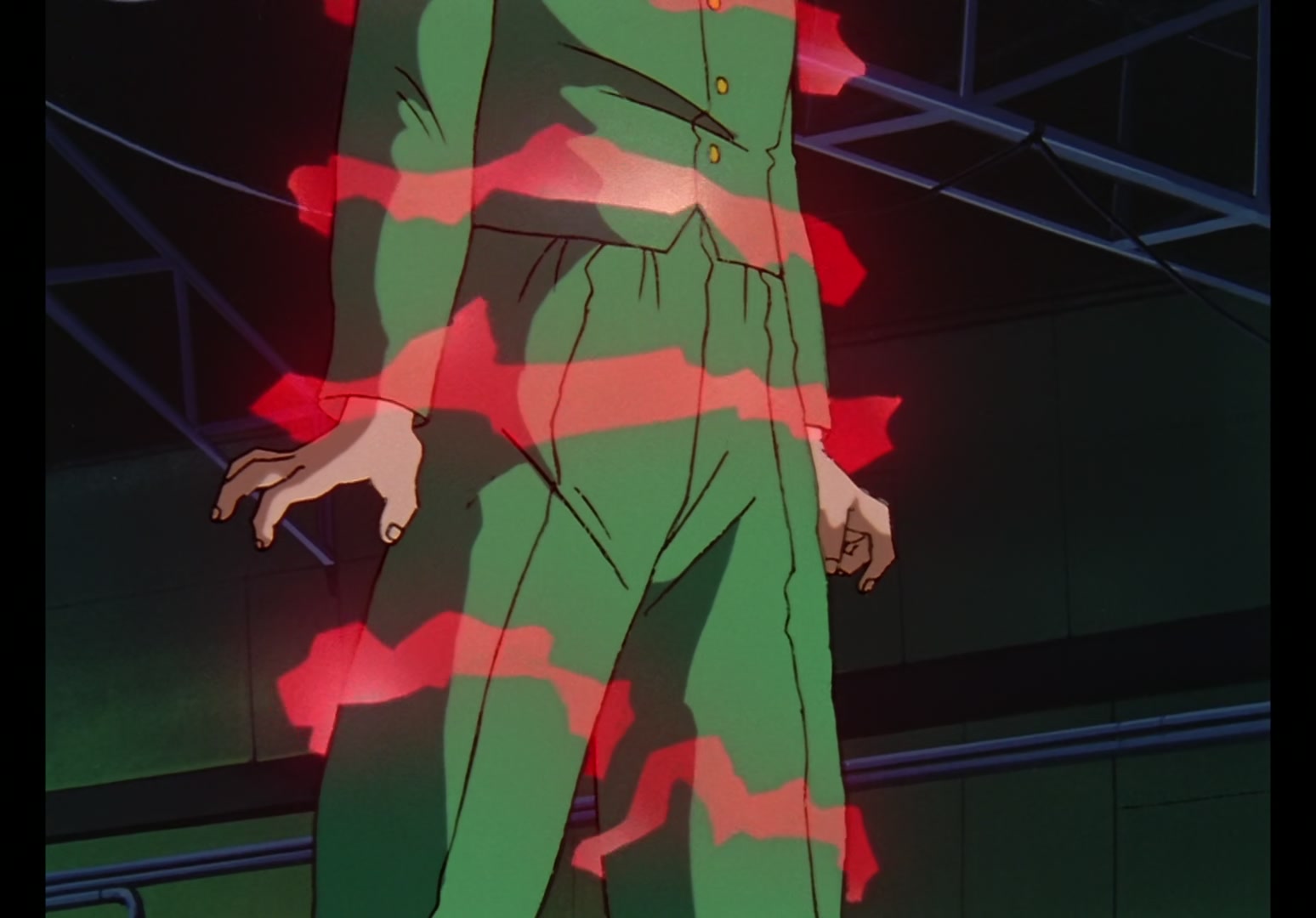 Yu Yu Hakusho Ep 8: The Three Eyes of Hiei @ 00:14:39