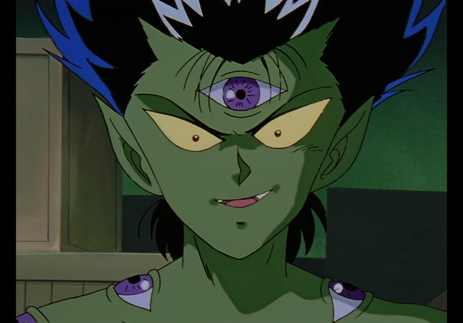 Yu Yu Hakusho Ep 8: The Three Eyes of Hiei @ 00:15:13