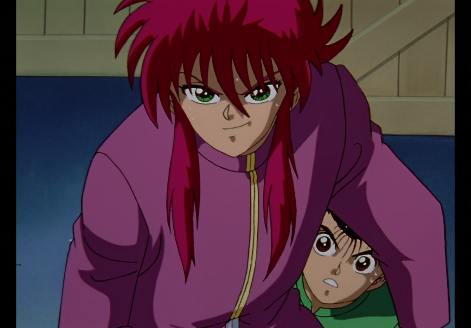 Yu Yu Hakusho Ep 8: The Three Eyes of Hiei @ 00:15:40