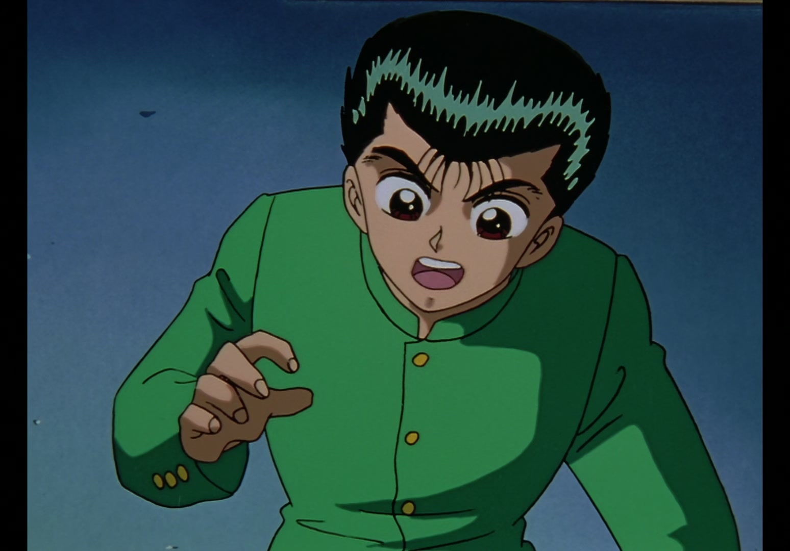 Yu Yu Hakusho Ep 8: The Three Eyes of Hiei @ 00:15:47