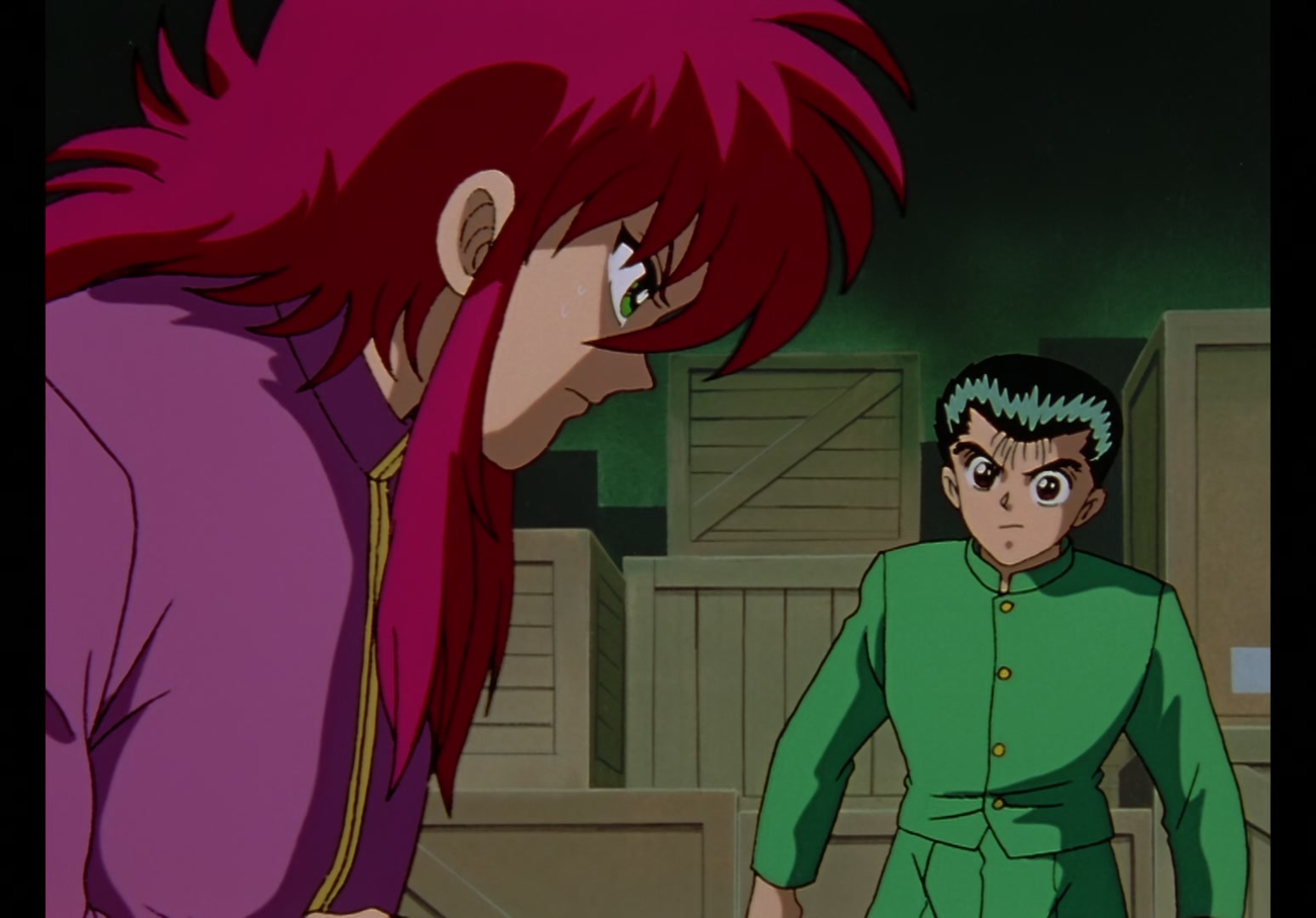 Yu Yu Hakusho Ep 8: The Three Eyes of Hiei @ 00:16:14