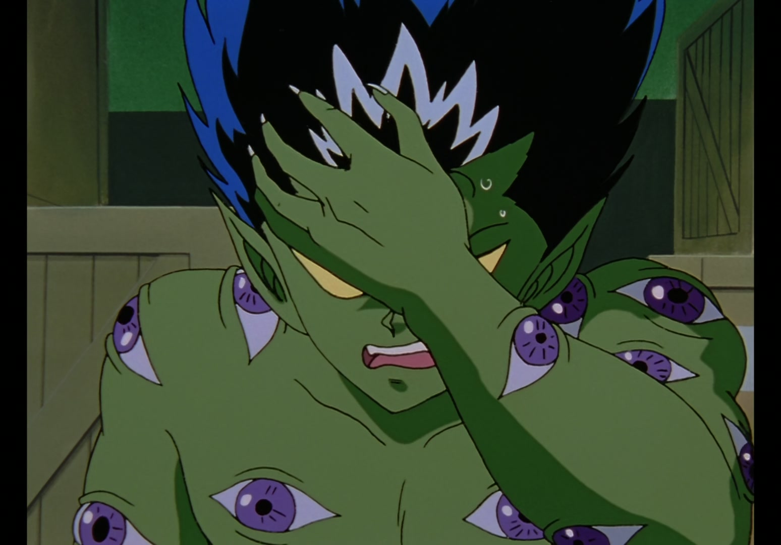 Yu Yu Hakusho Ep 8: The Three Eyes of Hiei @ 00:16:21