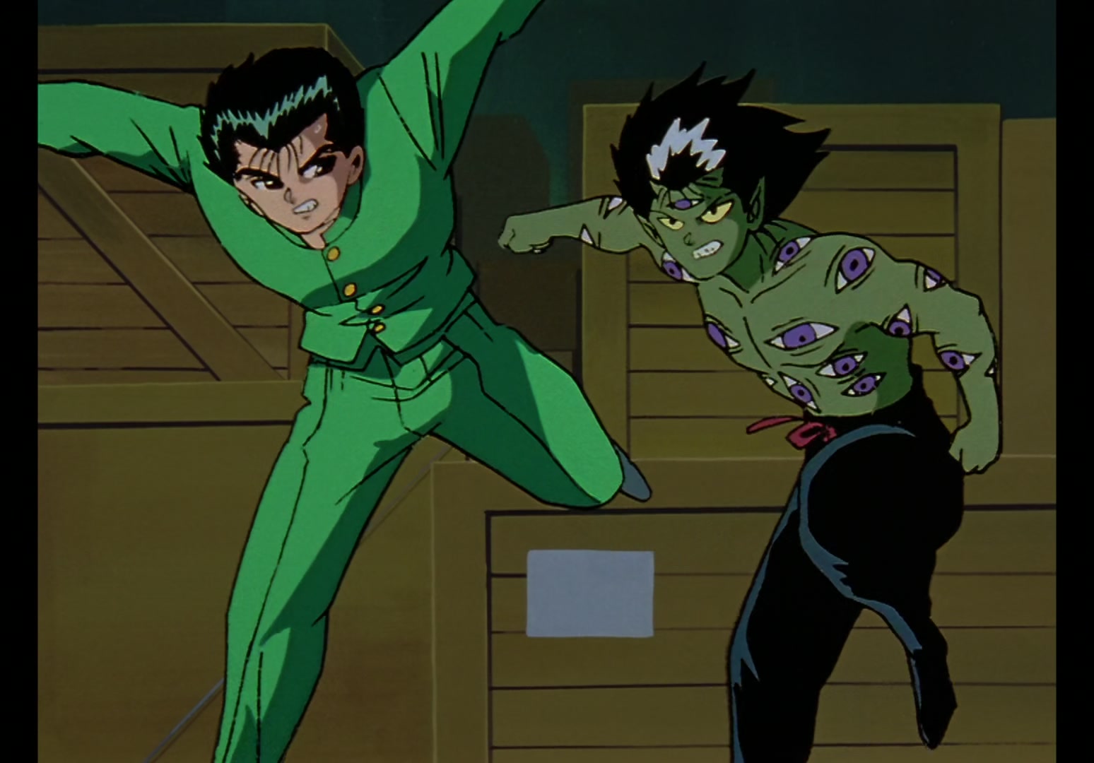Yu Yu Hakusho Ep 8: The Three Eyes of Hiei @ 00:16:55