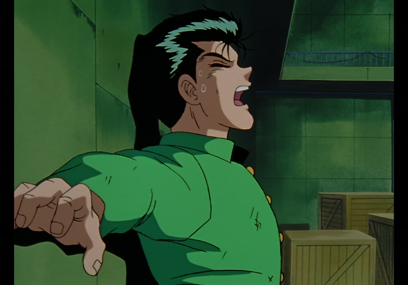 Yu Yu Hakusho Ep 8: The Three Eyes of Hiei @ 00:17:07