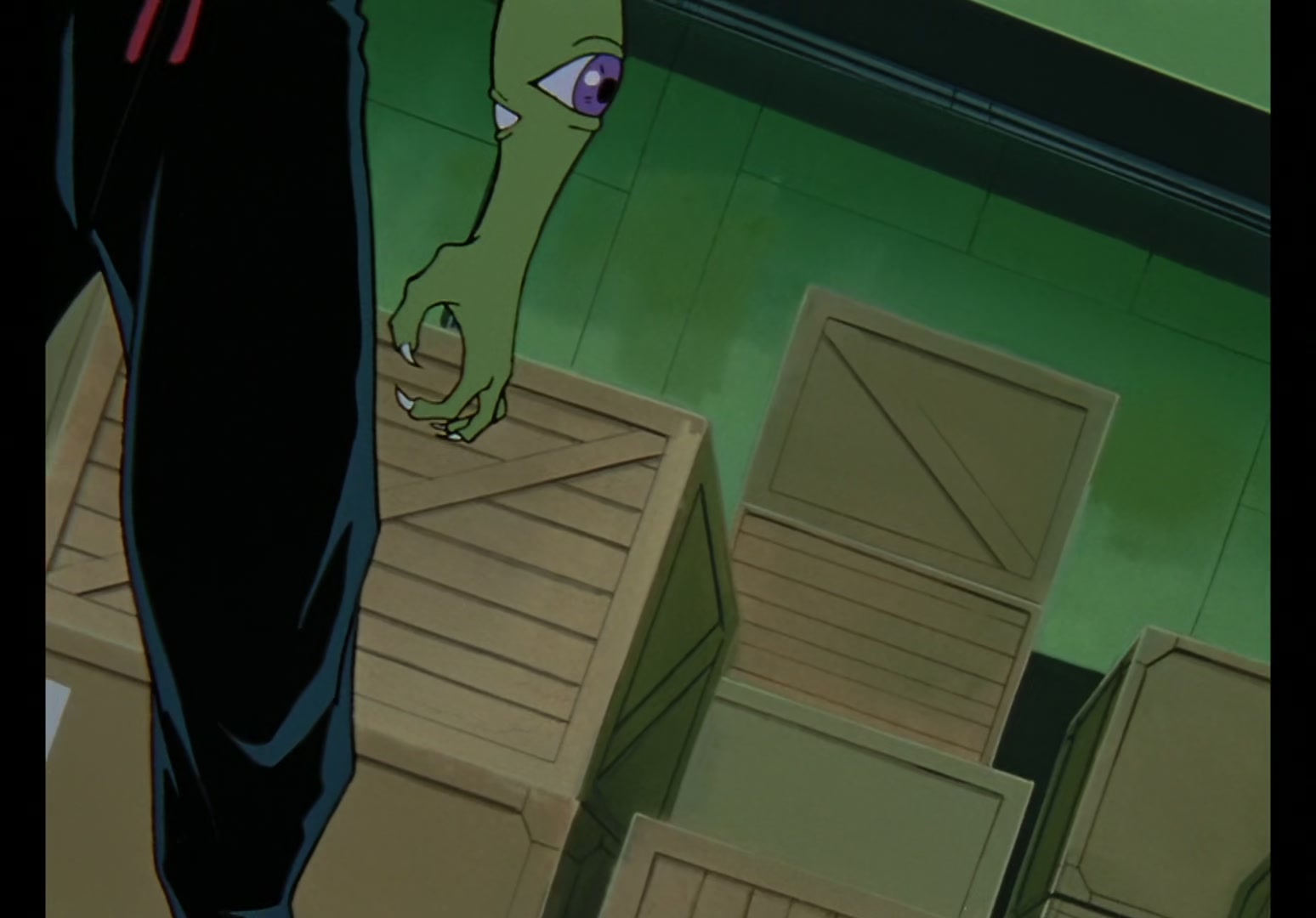 Yu Yu Hakusho Ep 8: The Three Eyes of Hiei @ 00:17:18