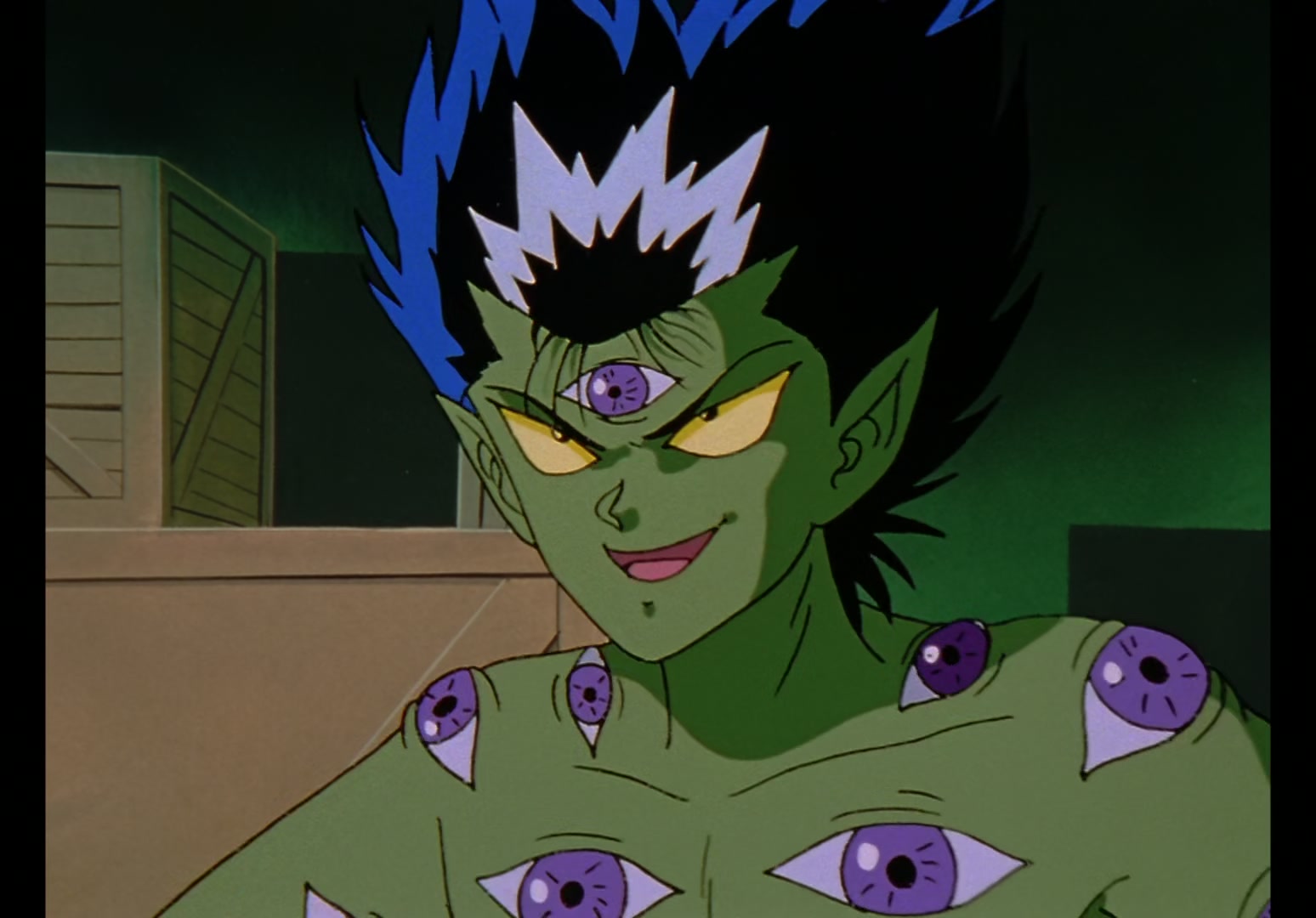 Yu Yu Hakusho Ep 8: The Three Eyes of Hiei @ 00:17:33