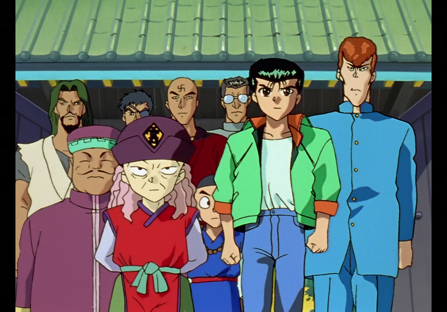 Yu Yu Hakusho Ep 10: Kuwabara's Spirit Sword @ 00:02:12