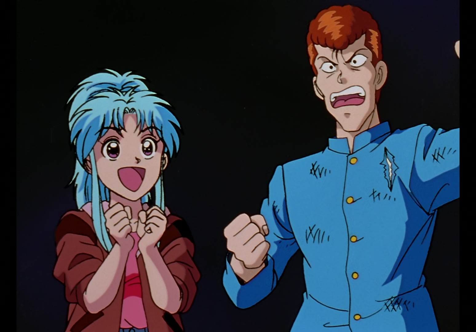 Yu Yu Hakusho Ep 11: Hard Fights for Yusuke @ 00:07:00