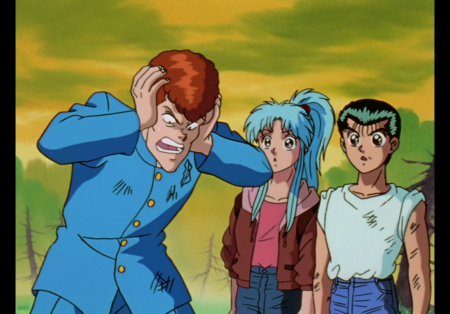 Yu Yu Hakusho Ep 11: Hard Fights for Yusuke @ 00:10:13