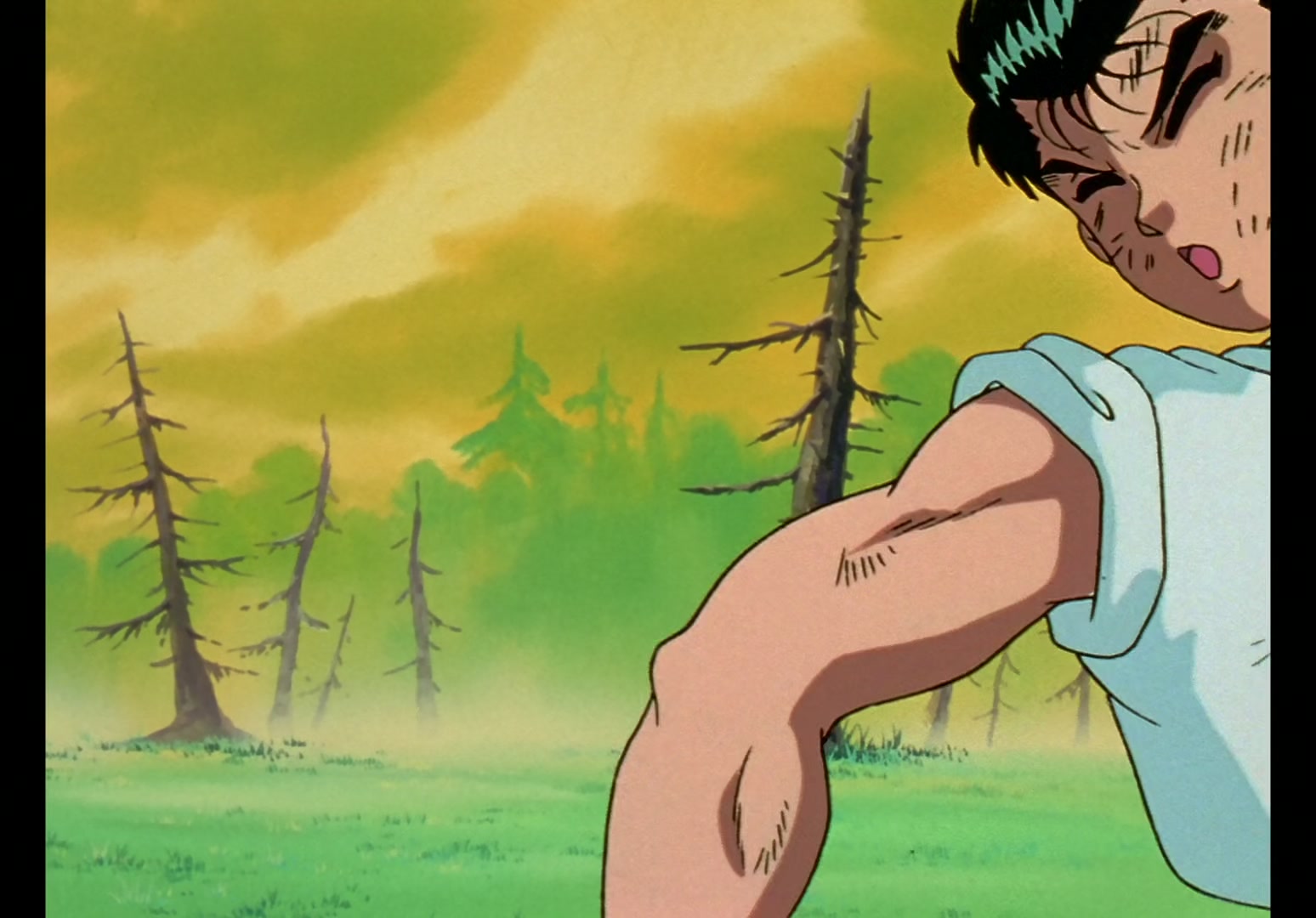 Yu Yu Hakusho Ep 11: Hard Fights for Yusuke @ 00:13:00