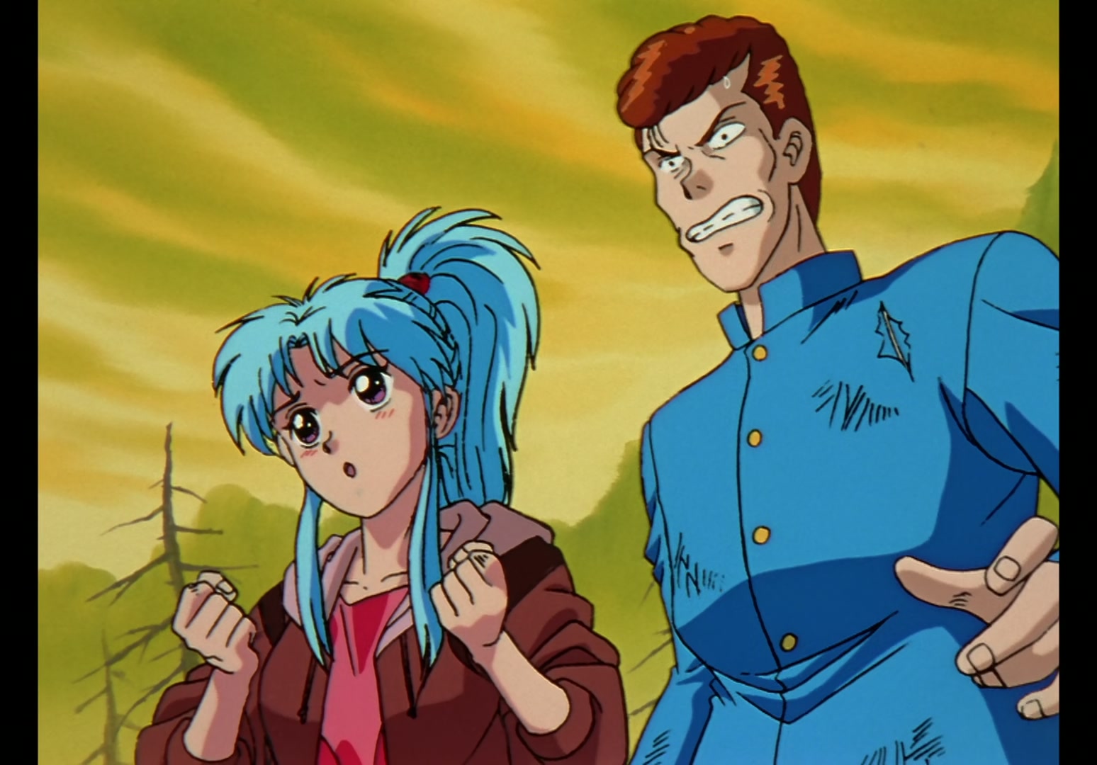 Yu Yu Hakusho Ep 11: Hard Fights for Yusuke @ 00:13:50