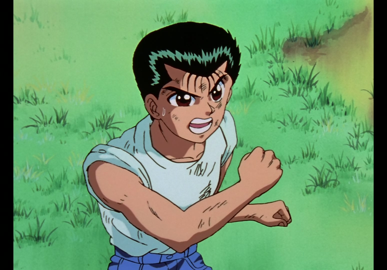 Yu Yu Hakusho Ep 11: Hard Fights for Yusuke @ 00:14:35