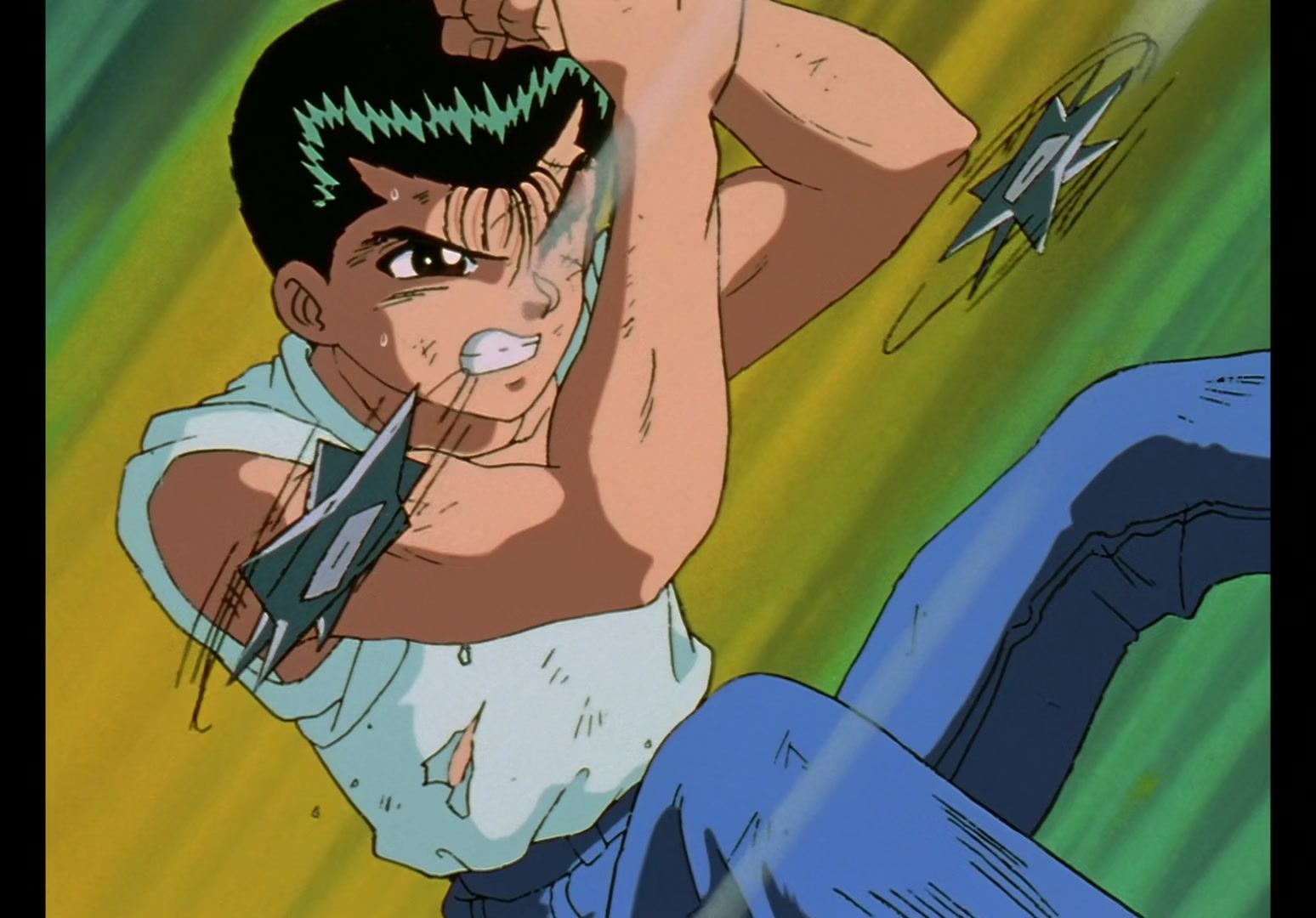 Yu Yu Hakusho Ep 11: Hard Fights for Yusuke @ 00:15:40