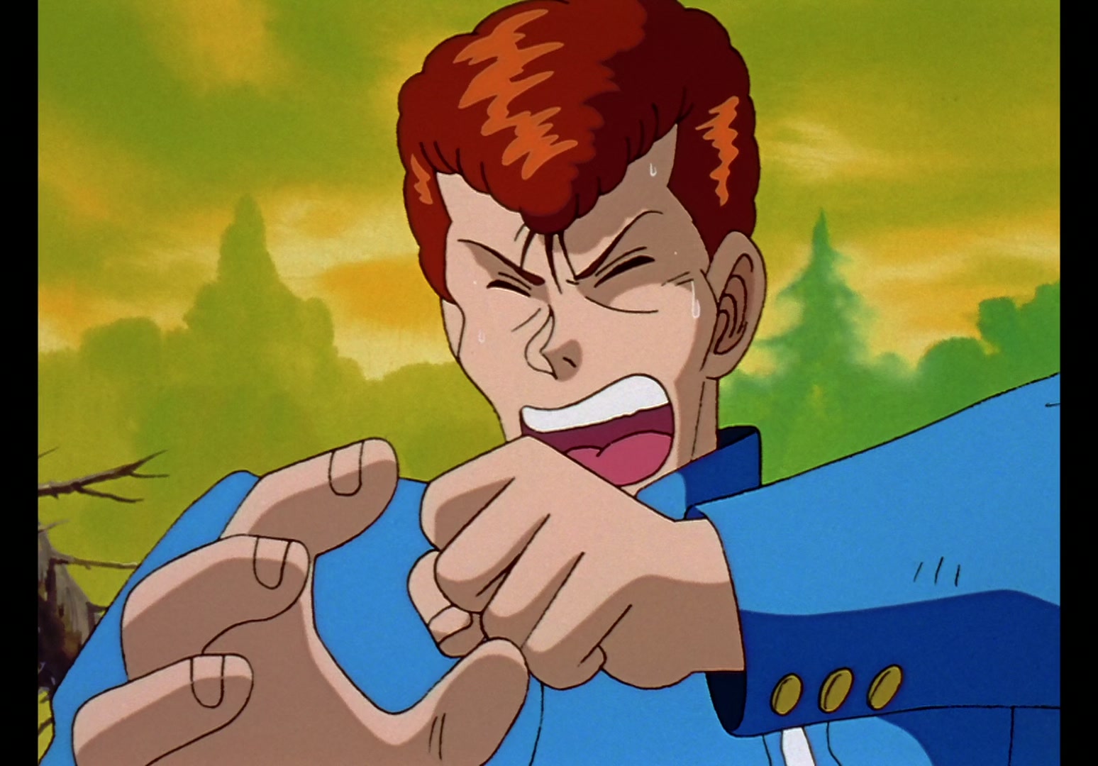 Yu Yu Hakusho Ep 11: Hard Fights for Yusuke @ 00:17:37