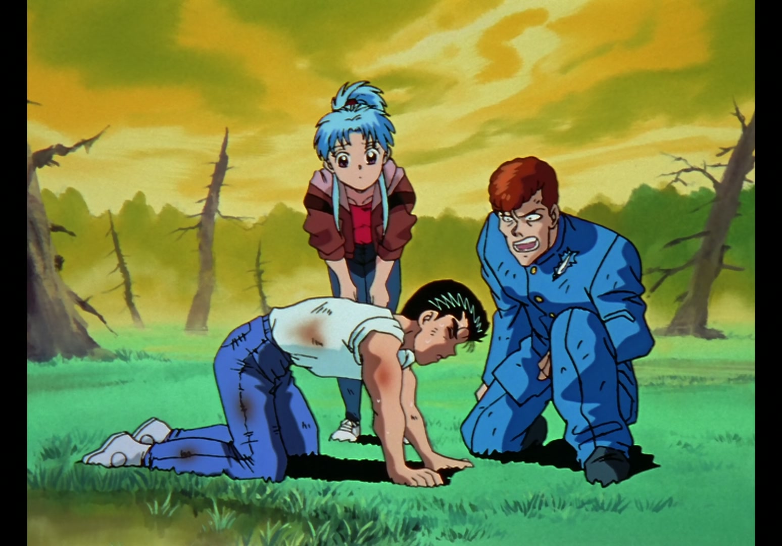 Yu Yu Hakusho Ep 11: Hard Fights for Yusuke @ 00:19:50