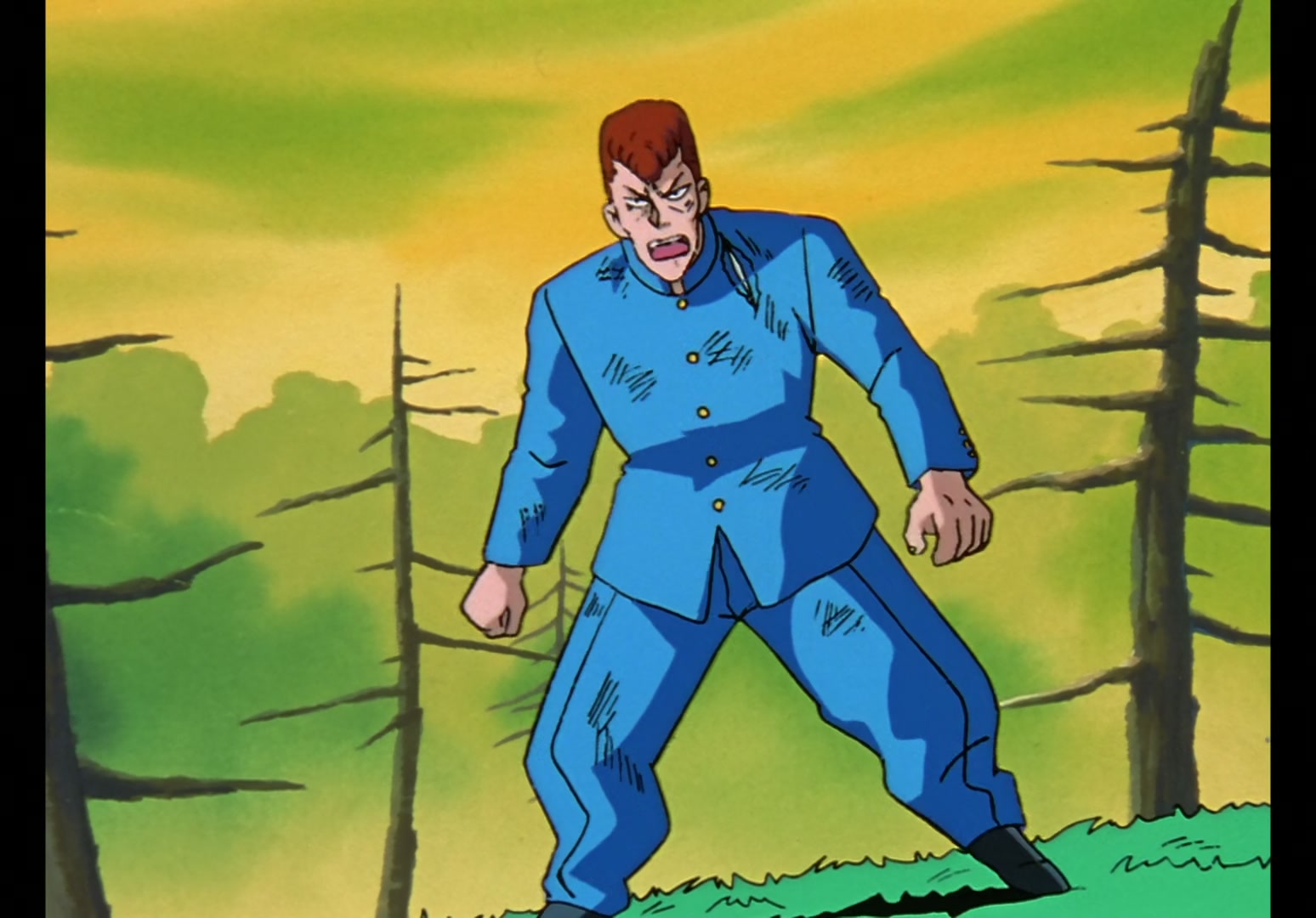 Yu Yu Hakusho Ep 11: Hard Fights for Yusuke @ 00:21:47