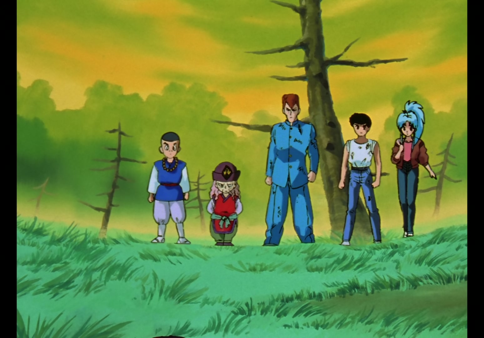 Yu Yu Hakusho Ep 12: Rando Rises, Kuwabara Falls @ 00:02:04