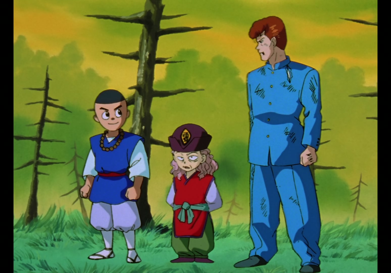 Yu Yu Hakusho Ep 12: Rando Rises, Kuwabara Falls @ 00:02:08