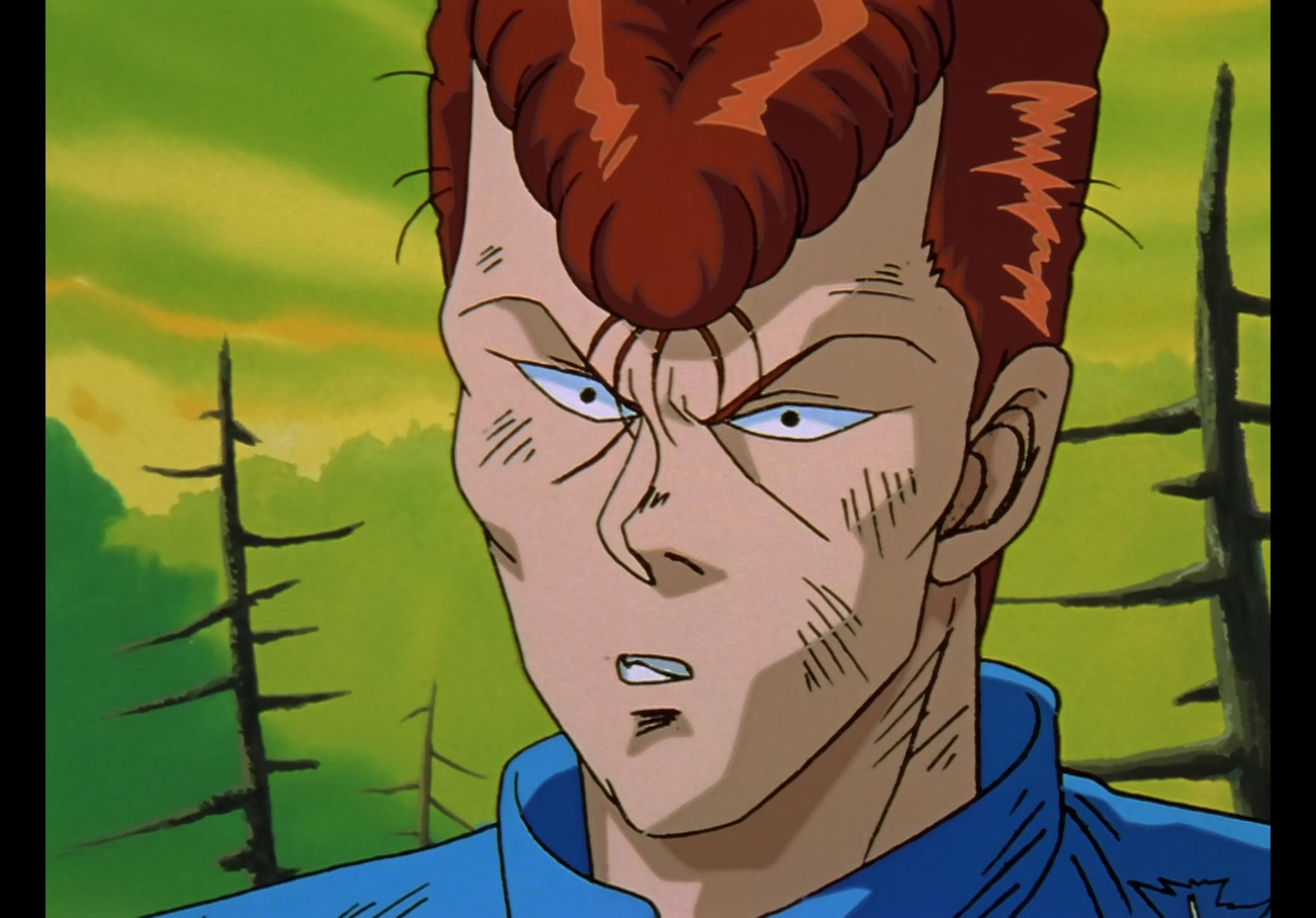 Yu Yu Hakusho Ep 12: Rando Rises, Kuwabara Falls @ 00:02:19
