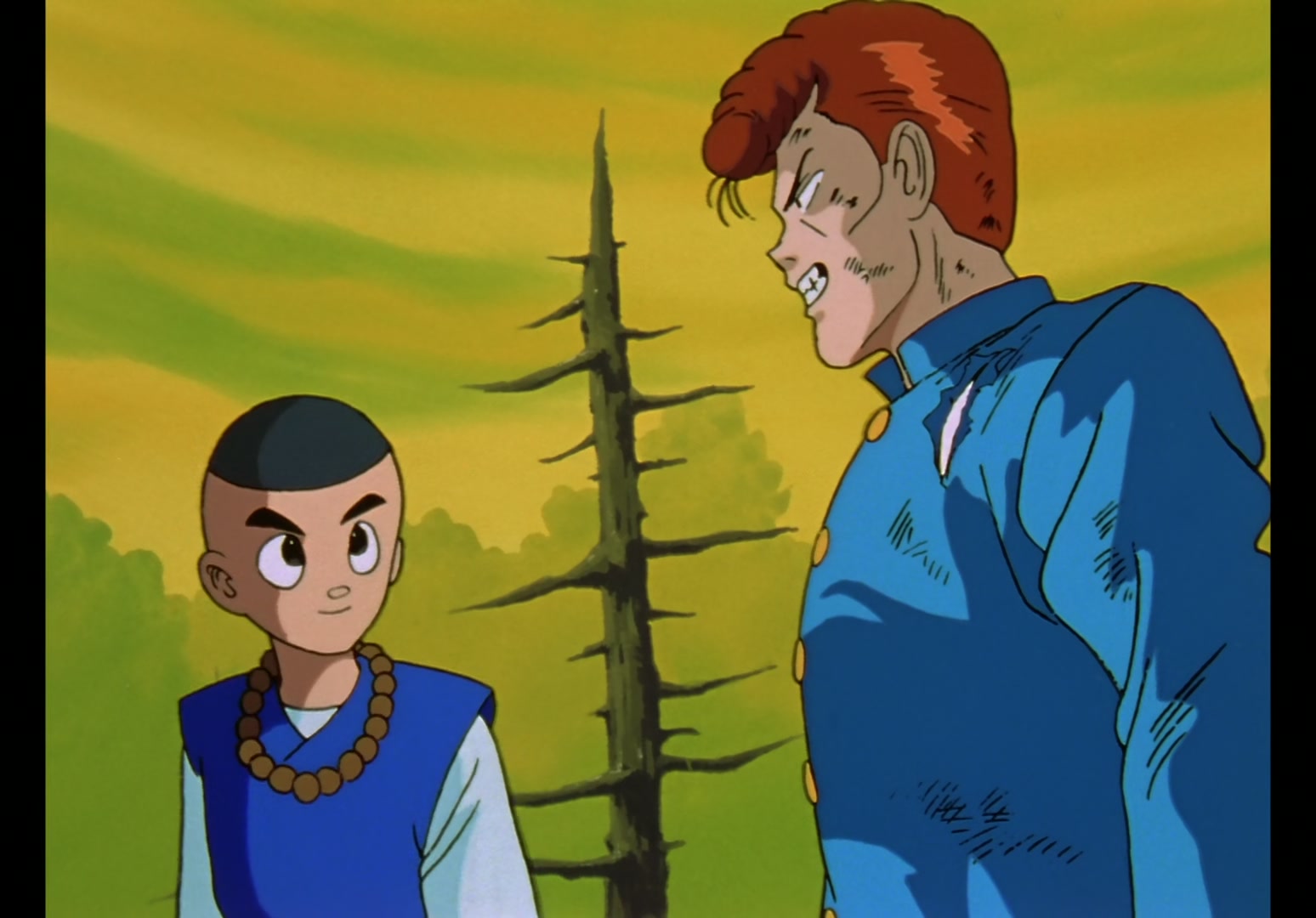 Yu Yu Hakusho Ep 12: Rando Rises, Kuwabara Falls @ 00:02:23