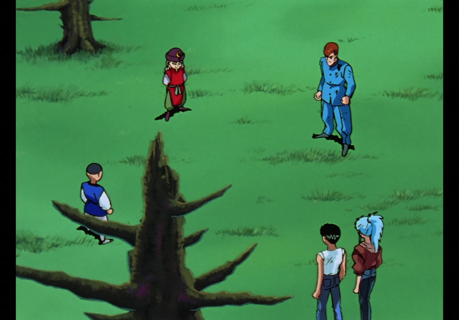 Yu Yu Hakusho Ep 12: Rando Rises, Kuwabara Falls @ 00:02:27