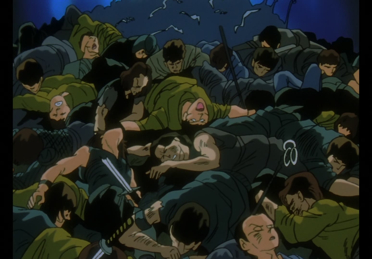 Yu Yu Hakusho Ep 12: Rando Rises, Kuwabara Falls @ 00:02:57