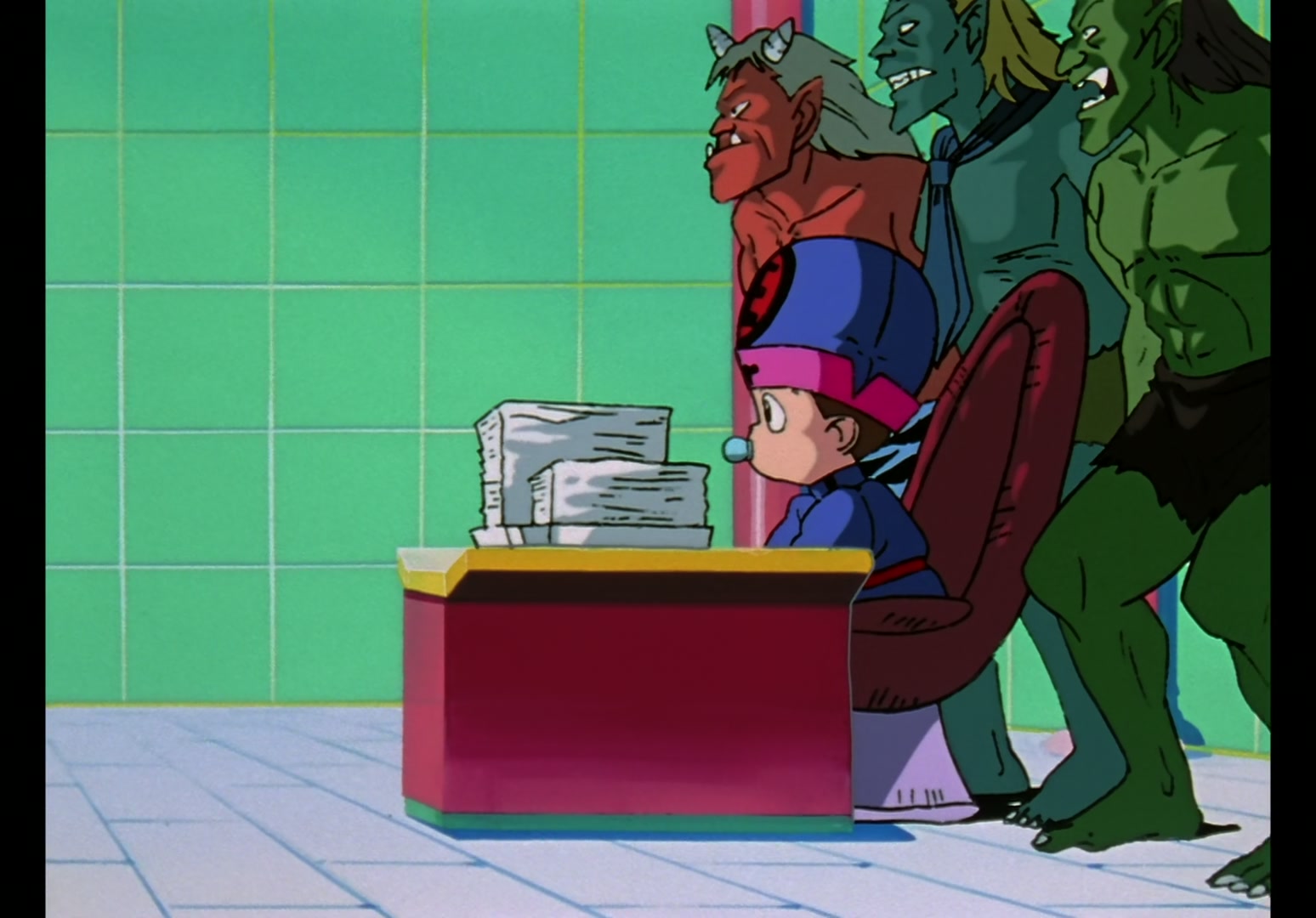 Yu Yu Hakusho Ep 12: Rando Rises, Kuwabara Falls @ 00:03:05