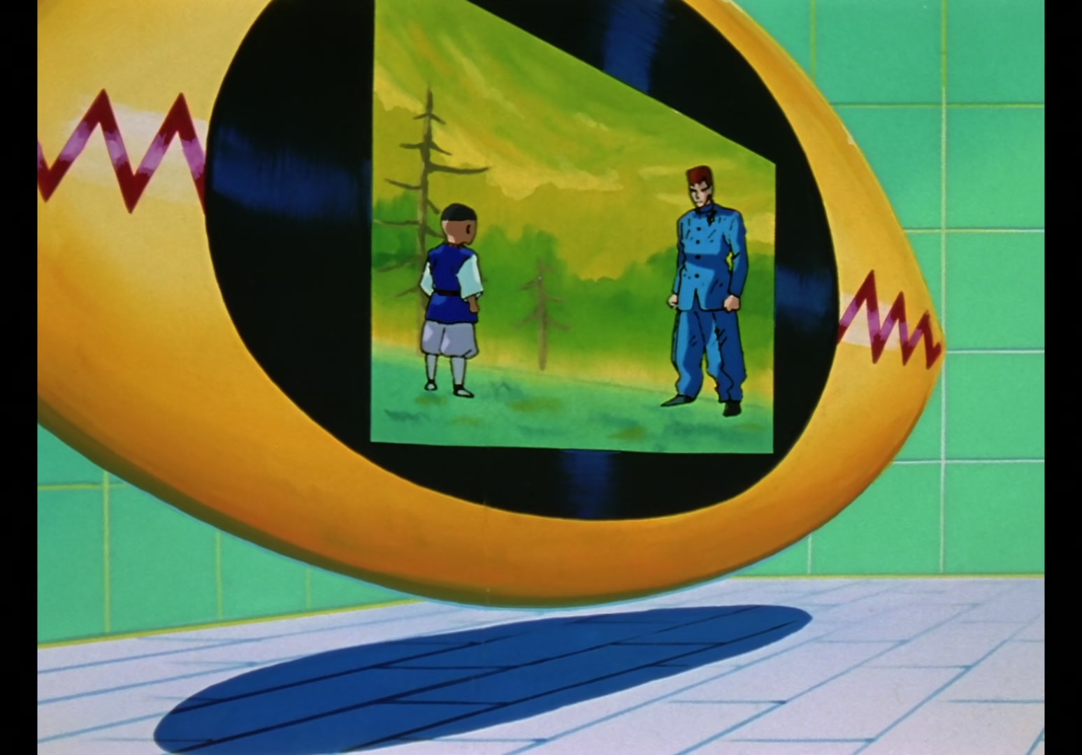 Yu Yu Hakusho Ep 12: Rando Rises, Kuwabara Falls @ 00:03:09