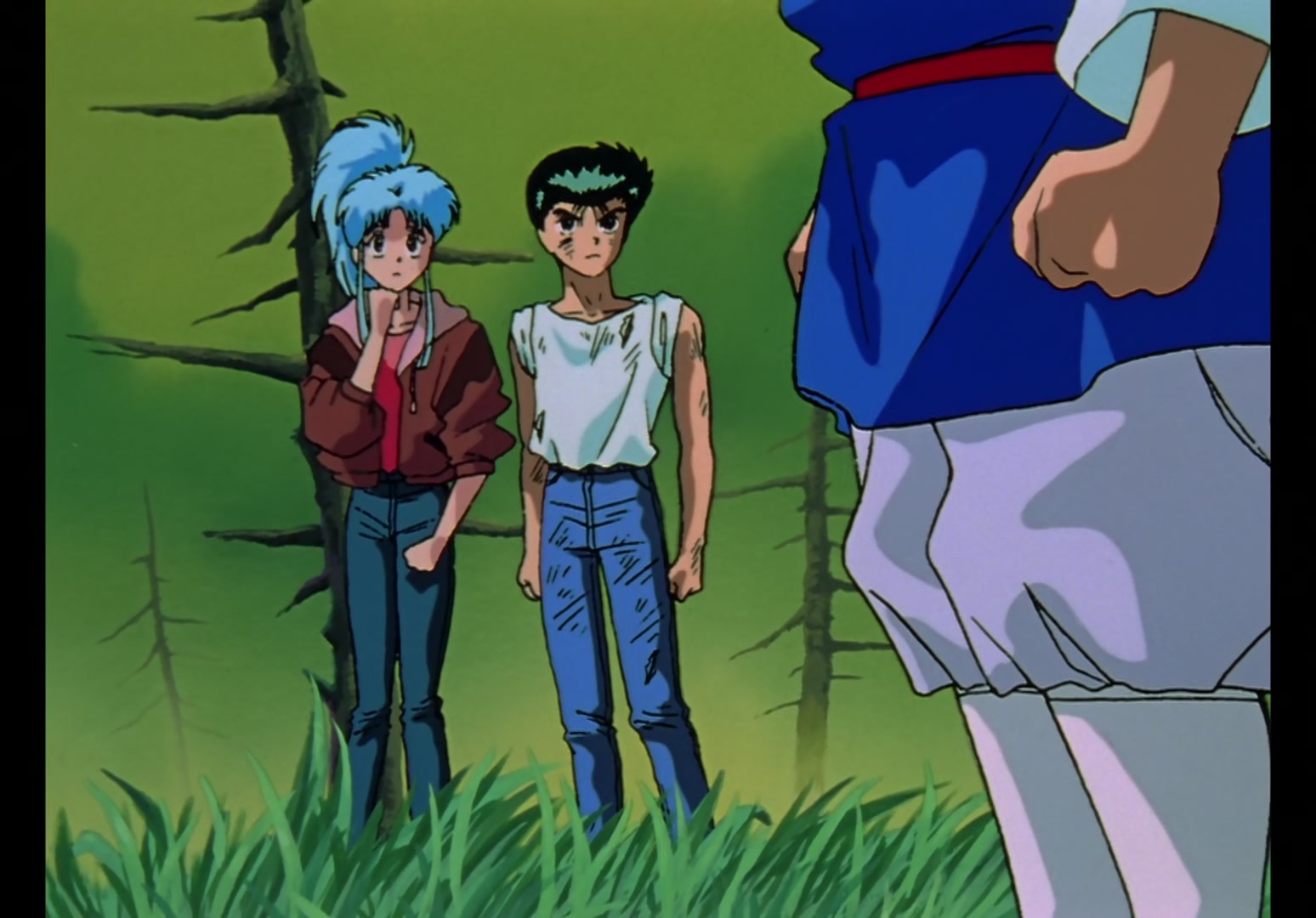 Yu Yu Hakusho Ep 12: Rando Rises, Kuwabara Falls @ 00:03:20