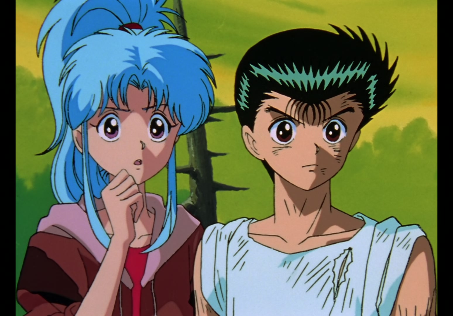 Yu Yu Hakusho Ep 12: Rando Rises, Kuwabara Falls @ 00:03:24
