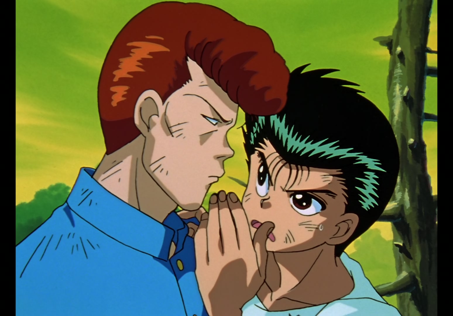 Yu Yu Hakusho Ep 12: Rando Rises, Kuwabara Falls @ 00:03:32