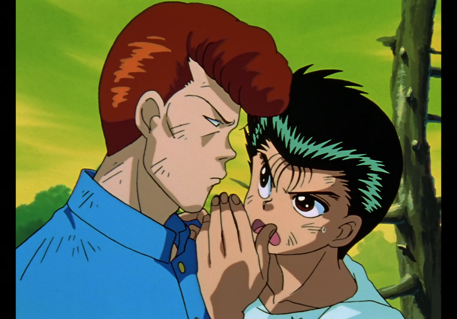 Yu Yu Hakusho Ep 12: Rando Rises, Kuwabara Falls @ 00:03:35