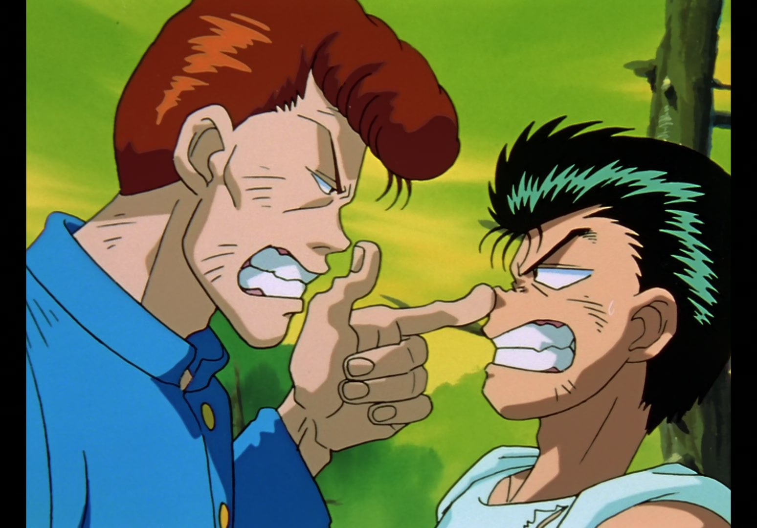 Yu Yu Hakusho Ep 12: Rando Rises, Kuwabara Falls @ 00:03:43