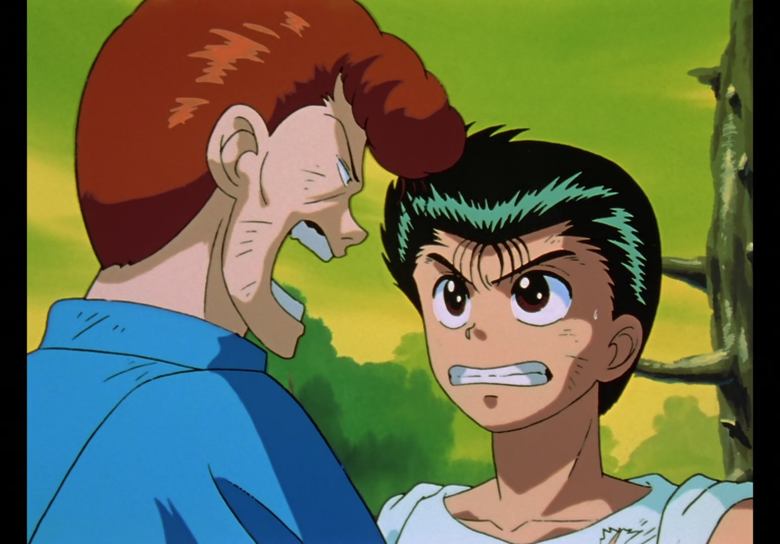 Yu Yu Hakusho Ep 12: Rando Rises, Kuwabara Falls @ 00:03:54