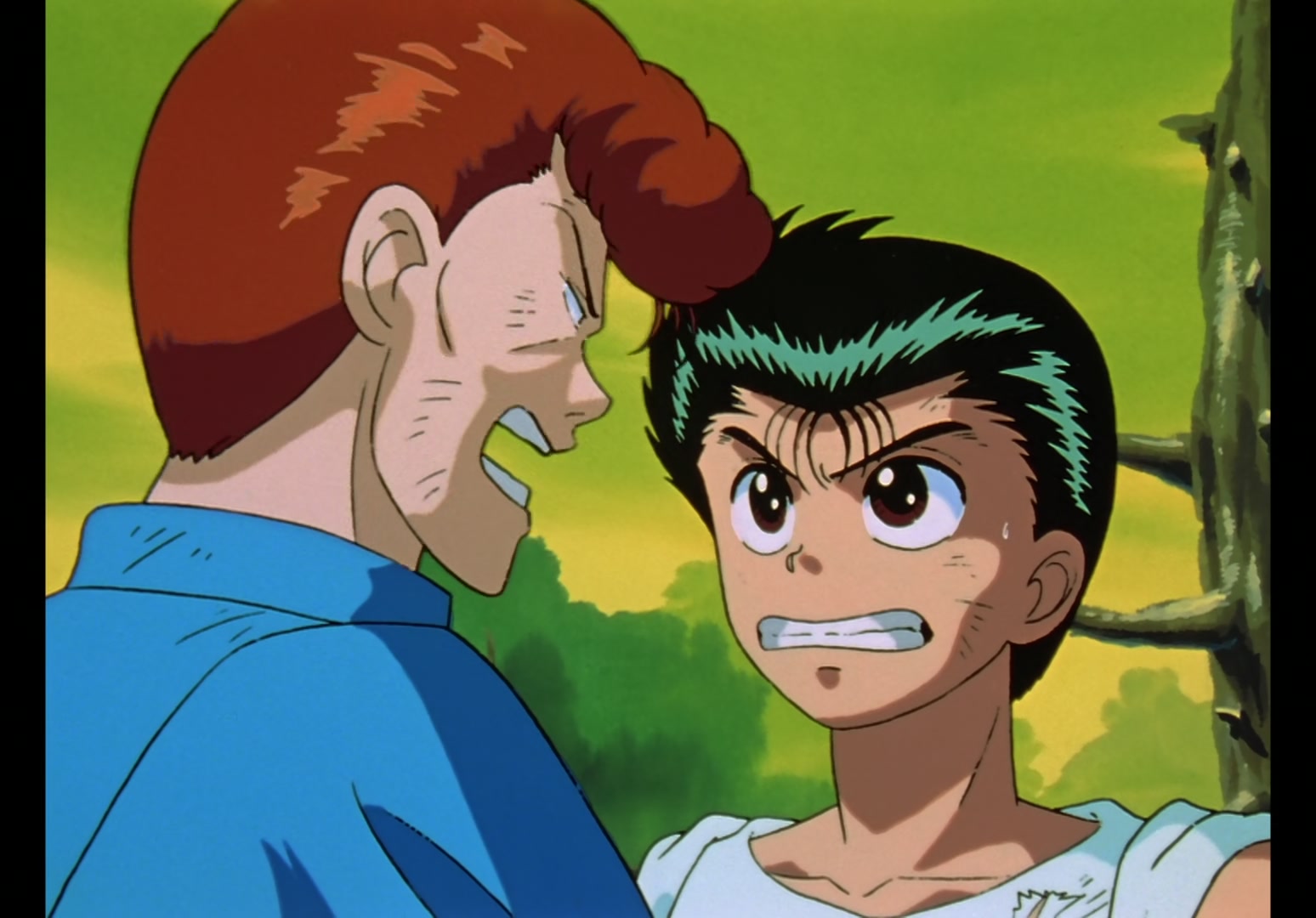 Yu Yu Hakusho Ep 12: Rando Rises, Kuwabara Falls @ 00:03:58