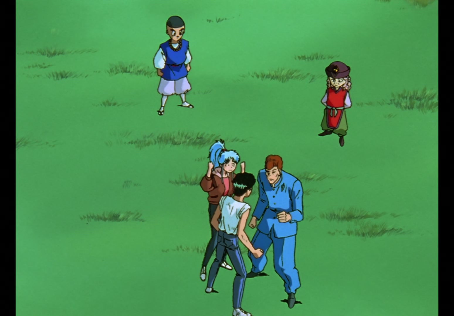 Yu Yu Hakusho Ep 12: Rando Rises, Kuwabara Falls @ 00:04:06
