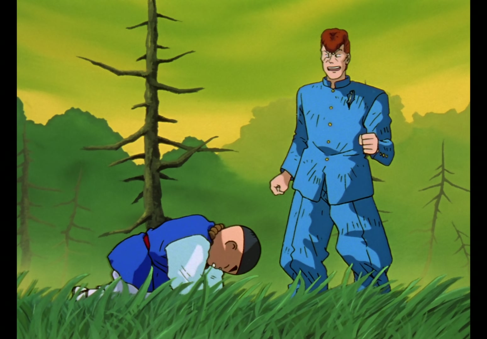 Yu Yu Hakusho Ep 12: Rando Rises, Kuwabara Falls @ 00:05:10