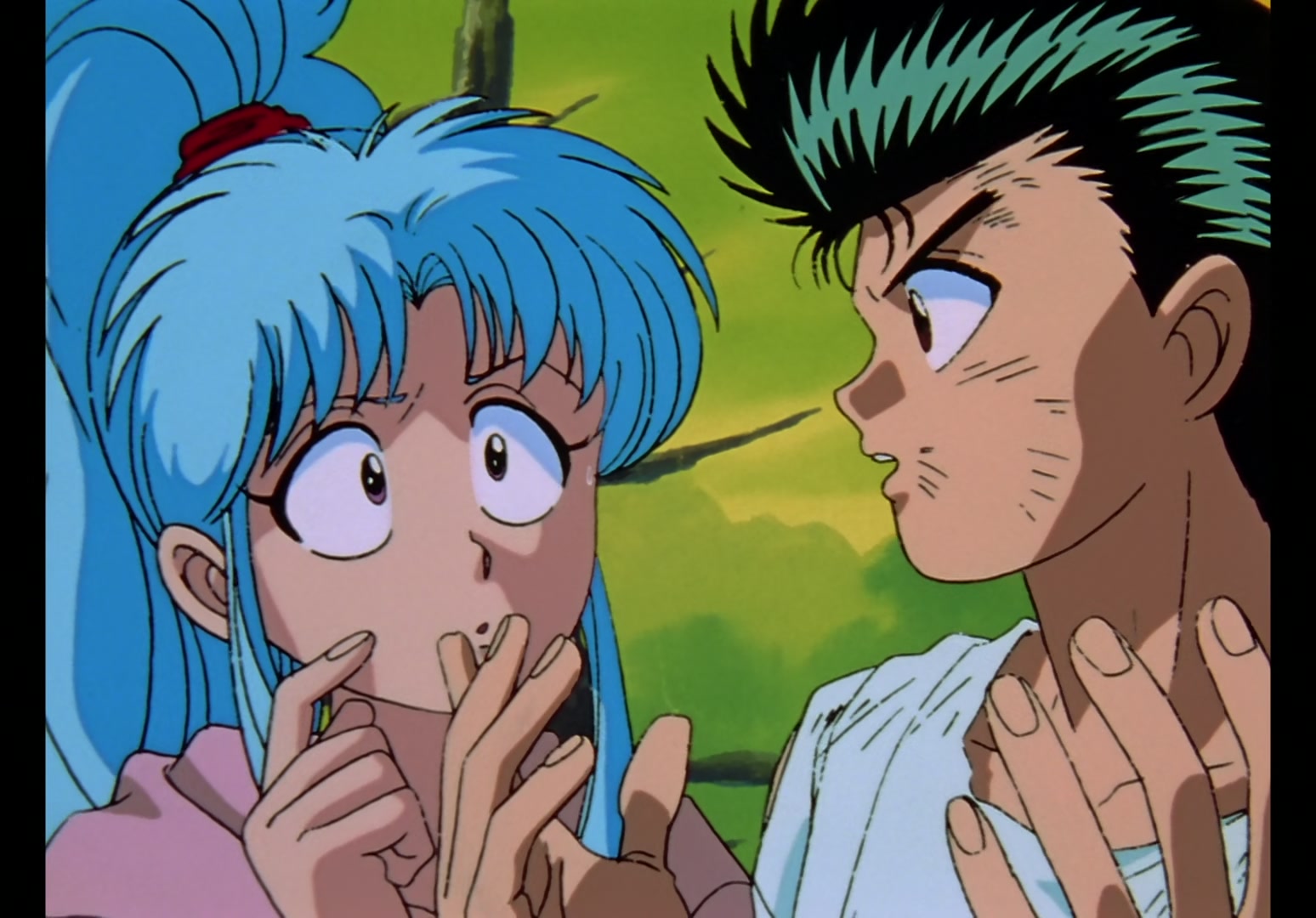 Yu Yu Hakusho Ep 12: Rando Rises, Kuwabara Falls @ 00:05:29