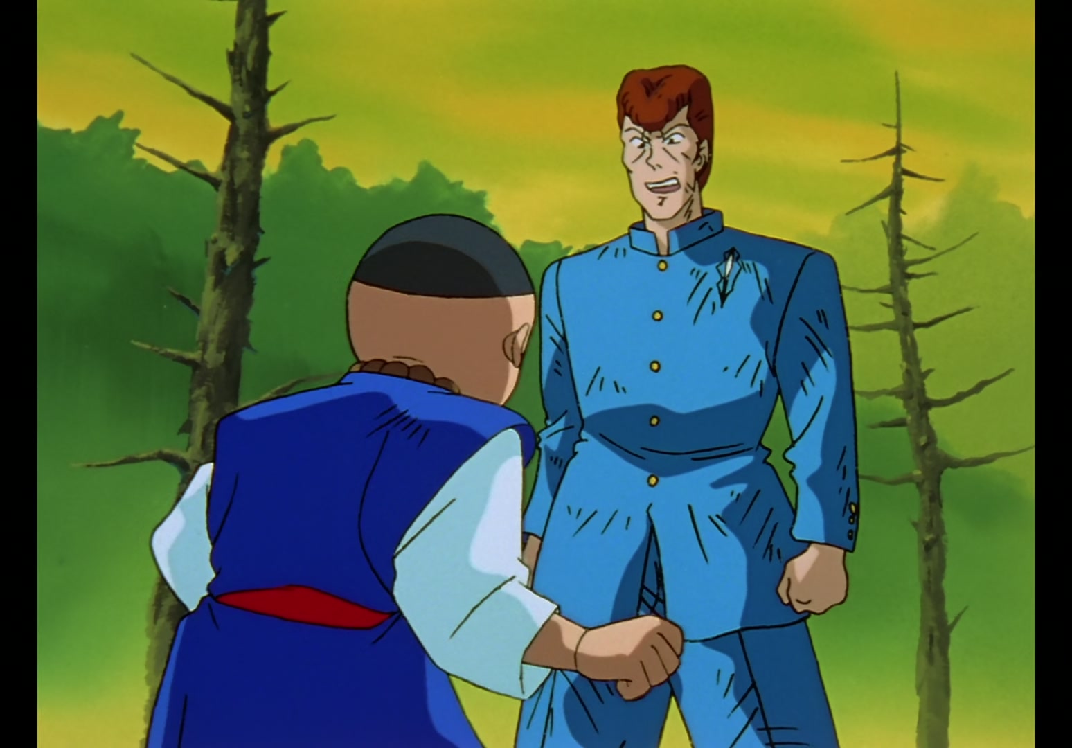 Yu Yu Hakusho Ep 12: Rando Rises, Kuwabara Falls @ 00:05:33
