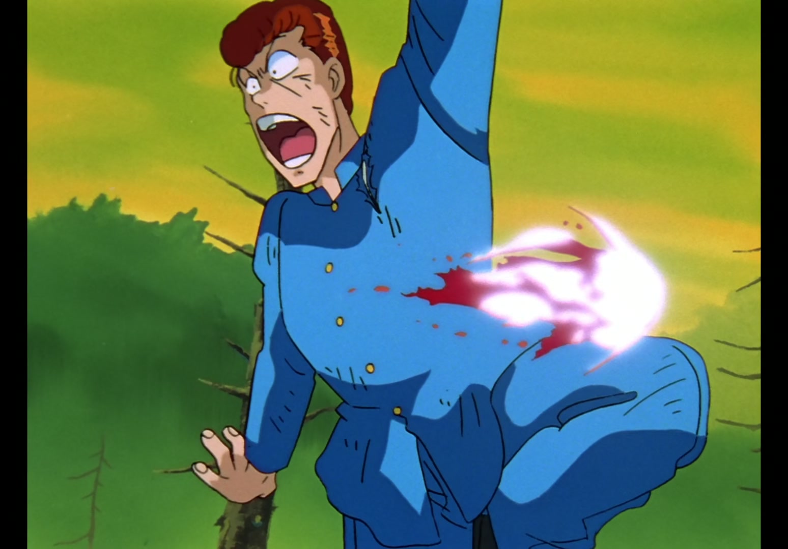Yu Yu Hakusho Ep 12: Rando Rises, Kuwabara Falls @ 00:06:37