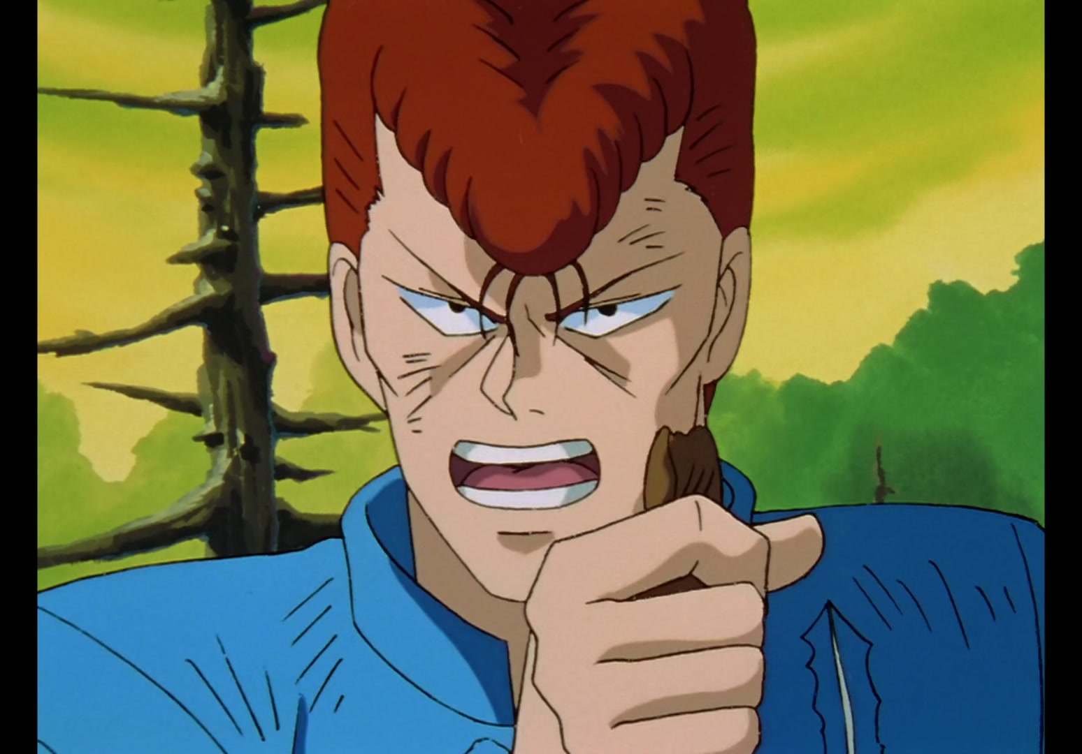 Yu Yu Hakusho Ep 12: Rando Rises, Kuwabara Falls @ 00:07:00
