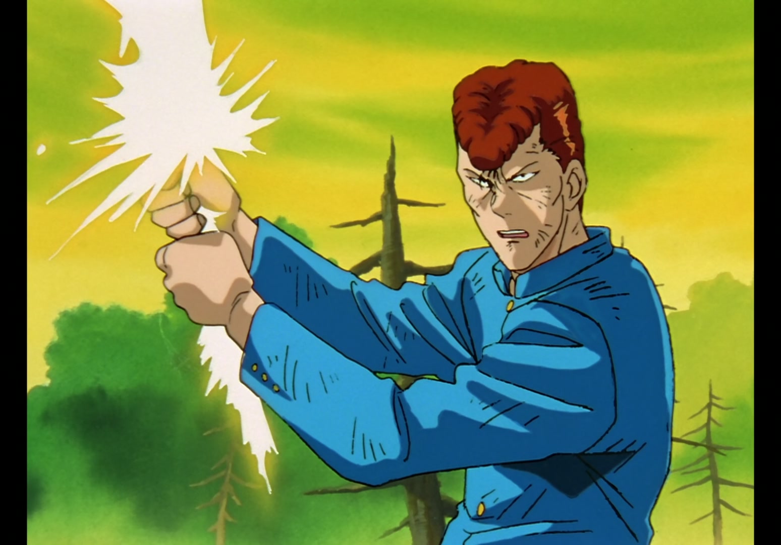 Yu Yu Hakusho Ep 12: Rando Rises, Kuwabara Falls @ 00:07:08
